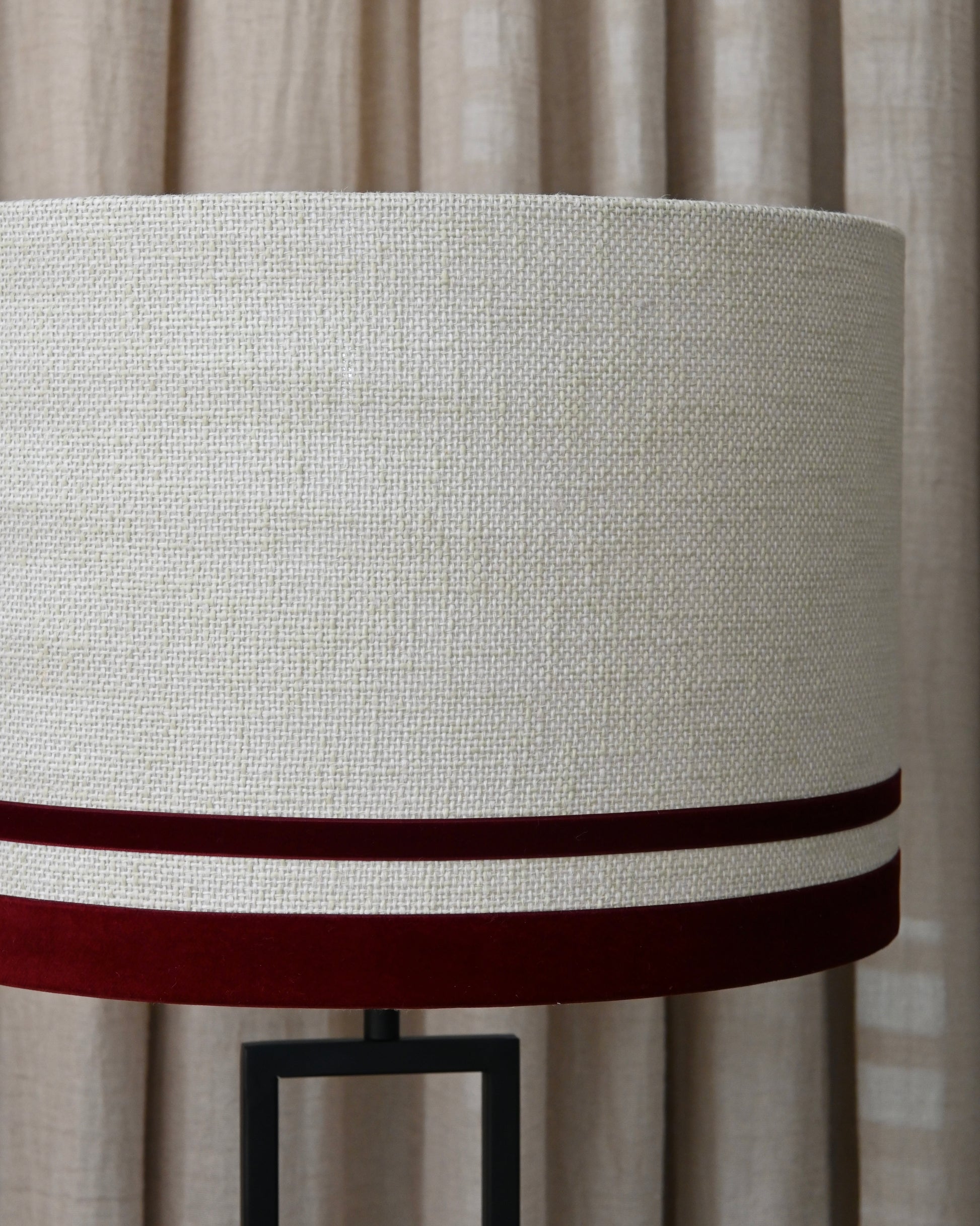 Base lampara de pie hierro negro 145cm h