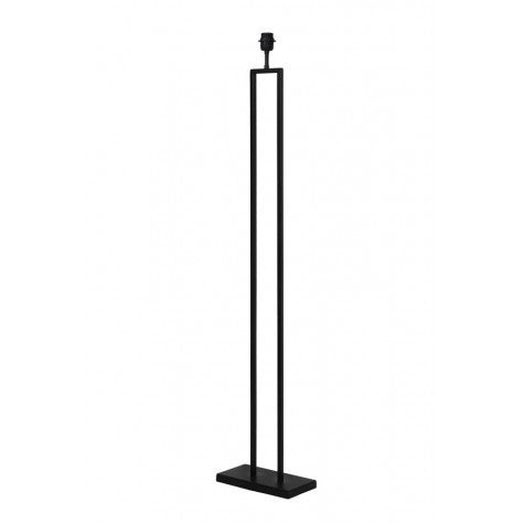 Base lampara de pie hierro negro 145cm h
