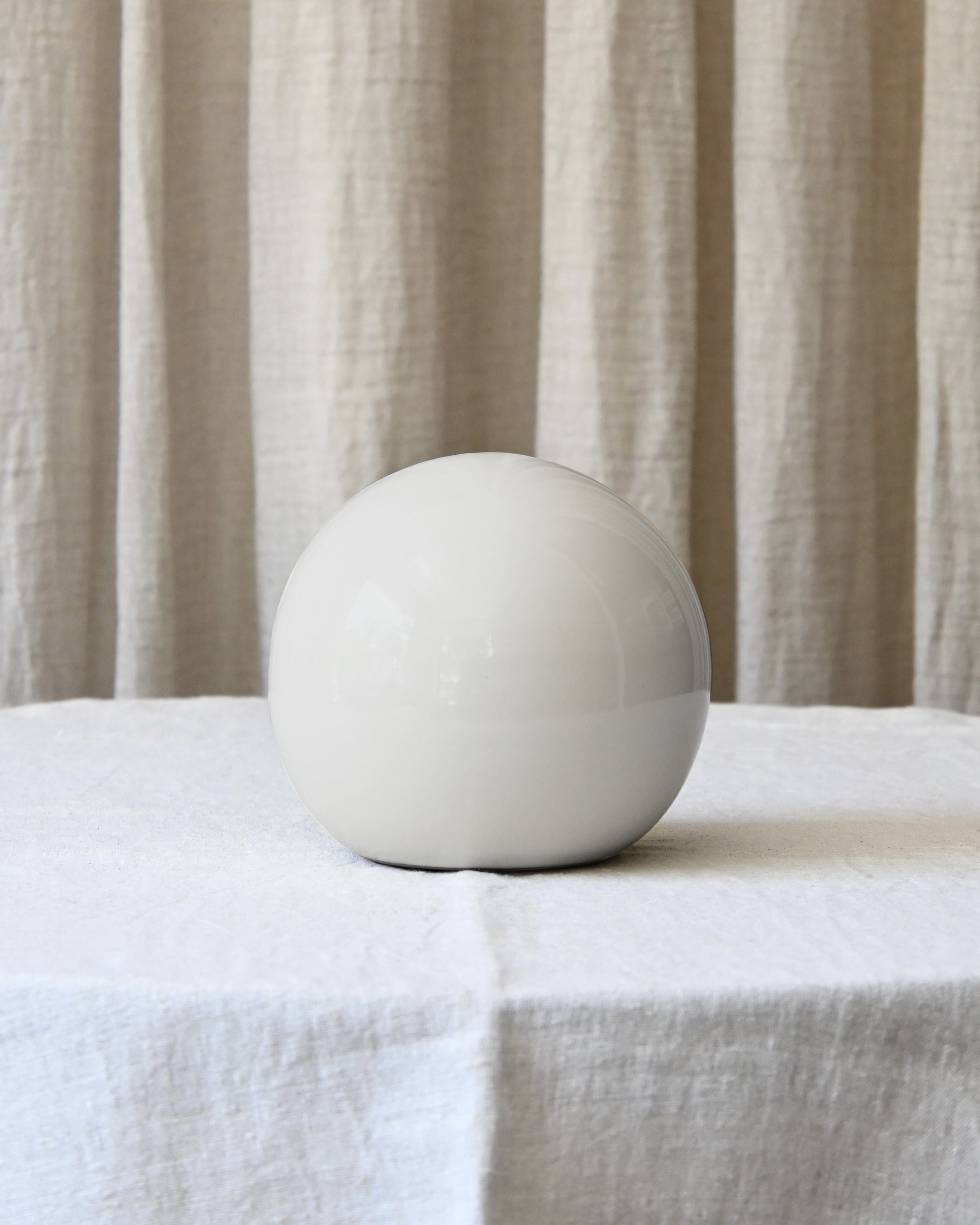 Bola decorativa cerámica L piedra