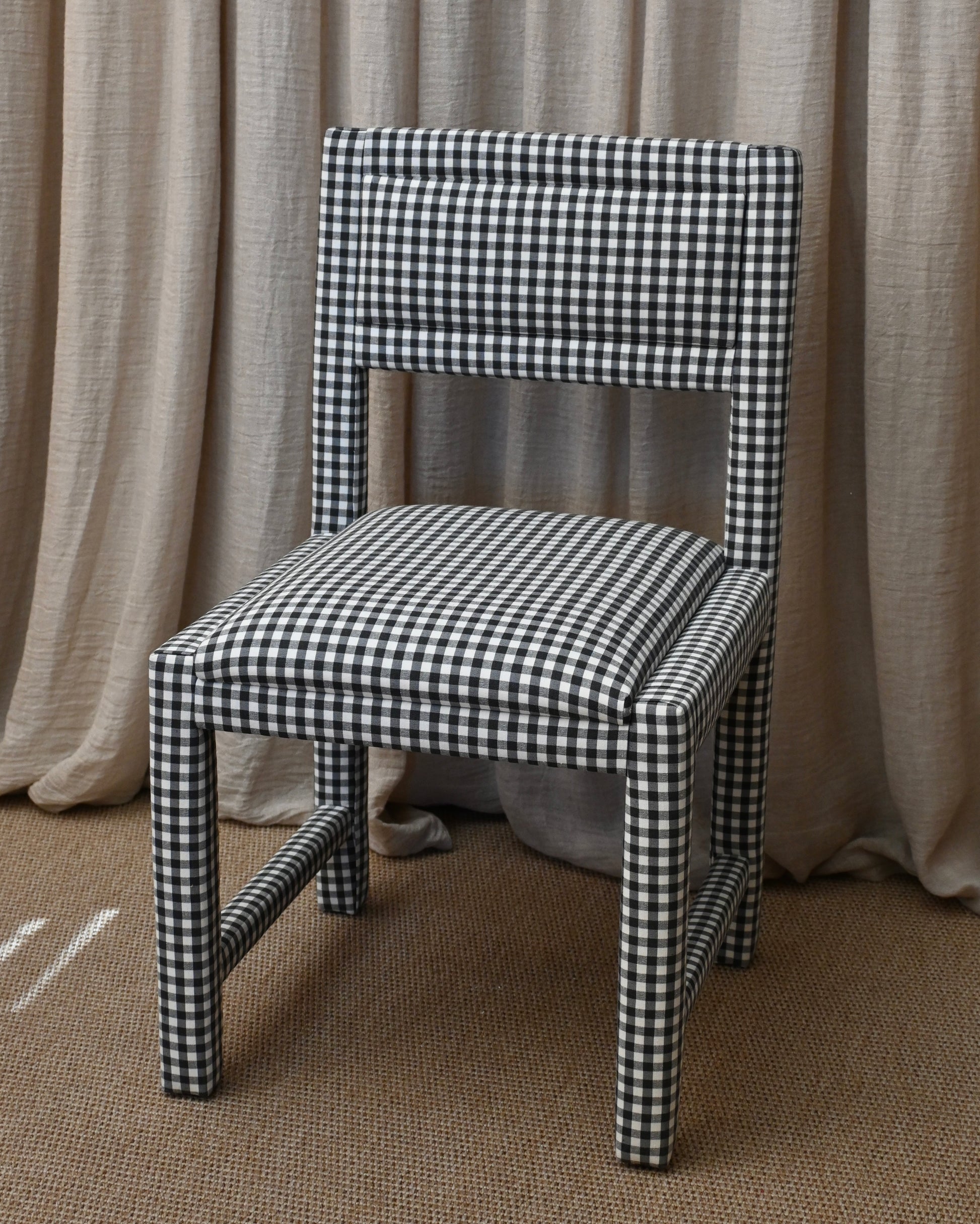 Silla Arlanza cuadro vichy