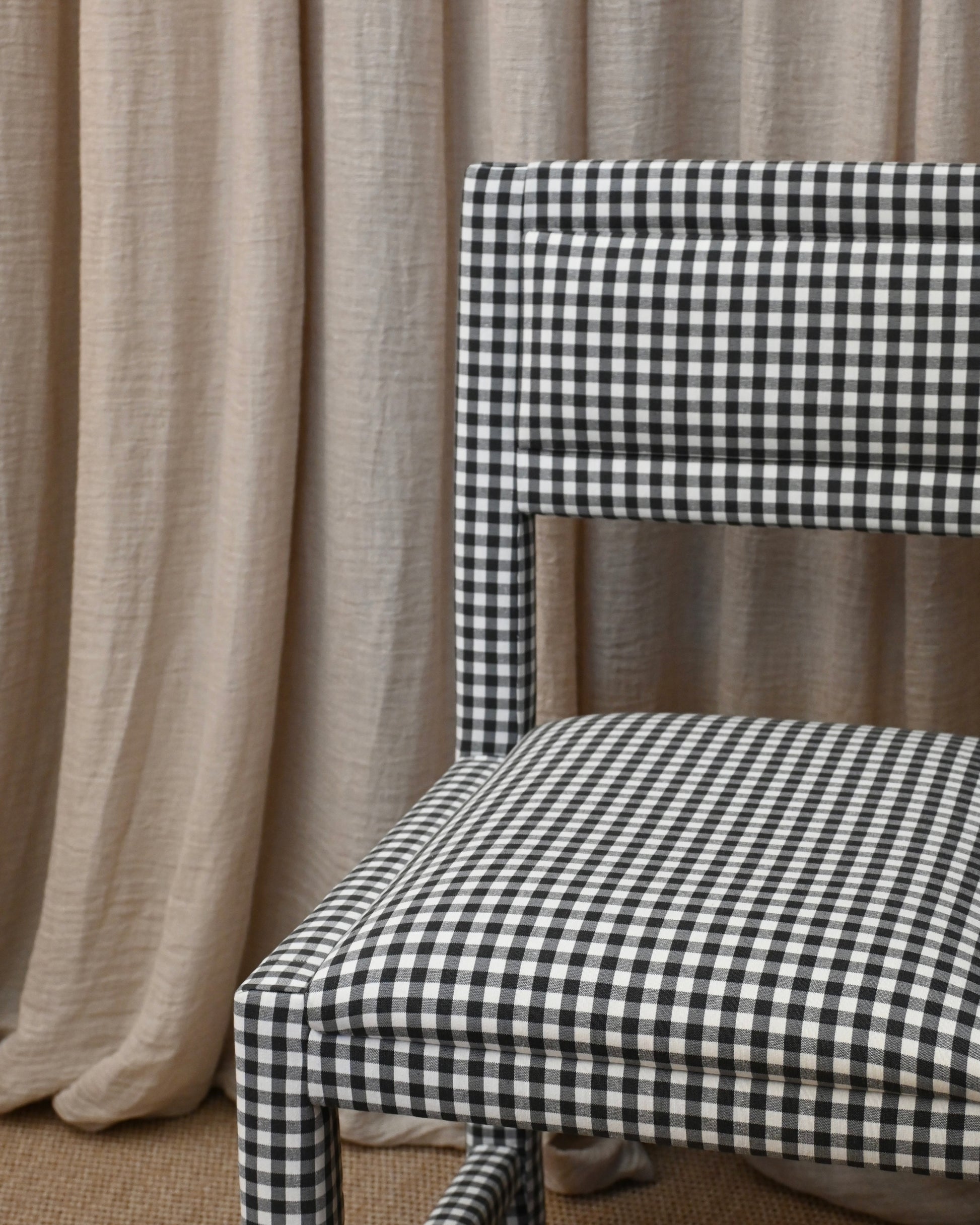 Silla Arlanza cuadro vichy