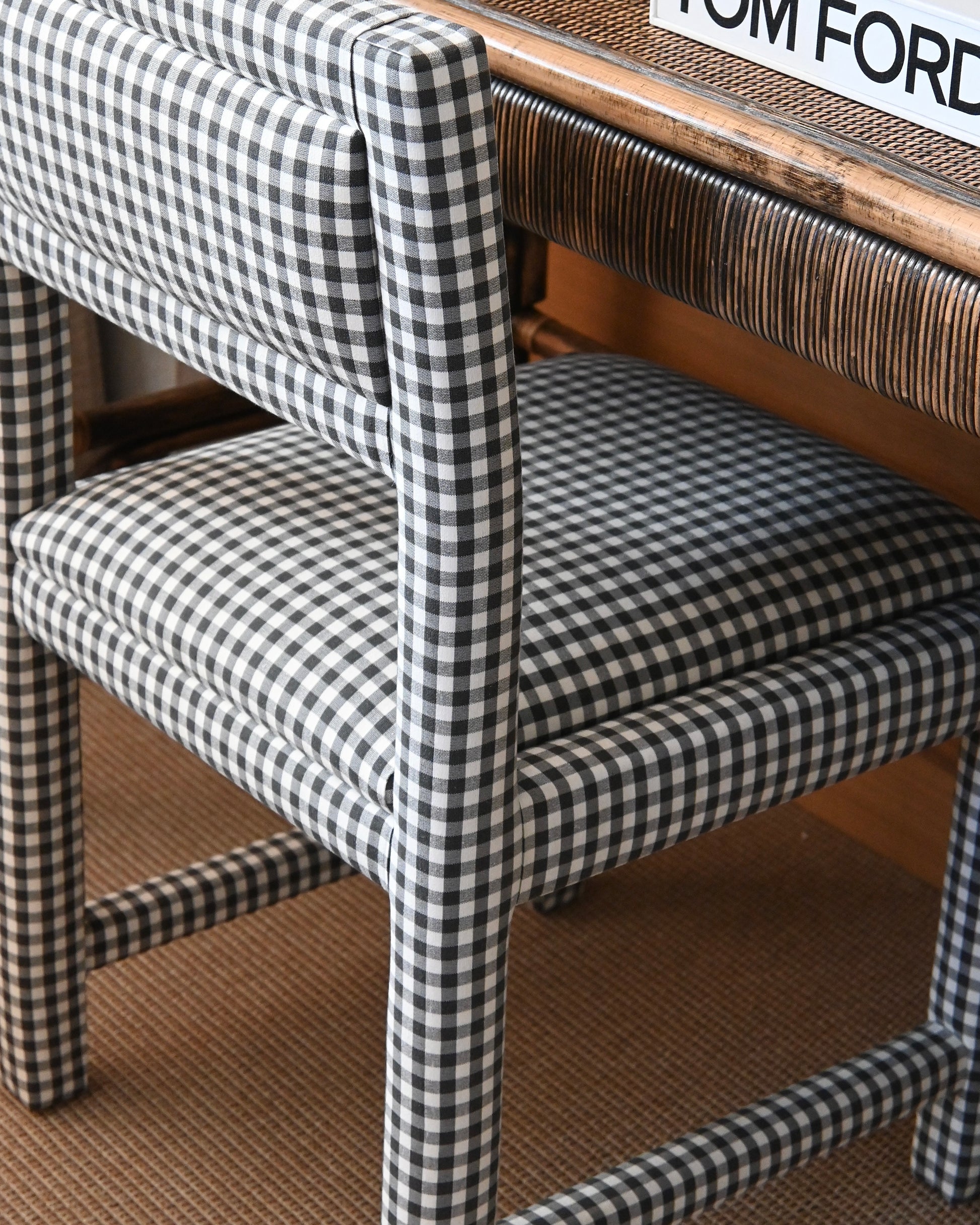 Silla Arlanza cuadro vichy