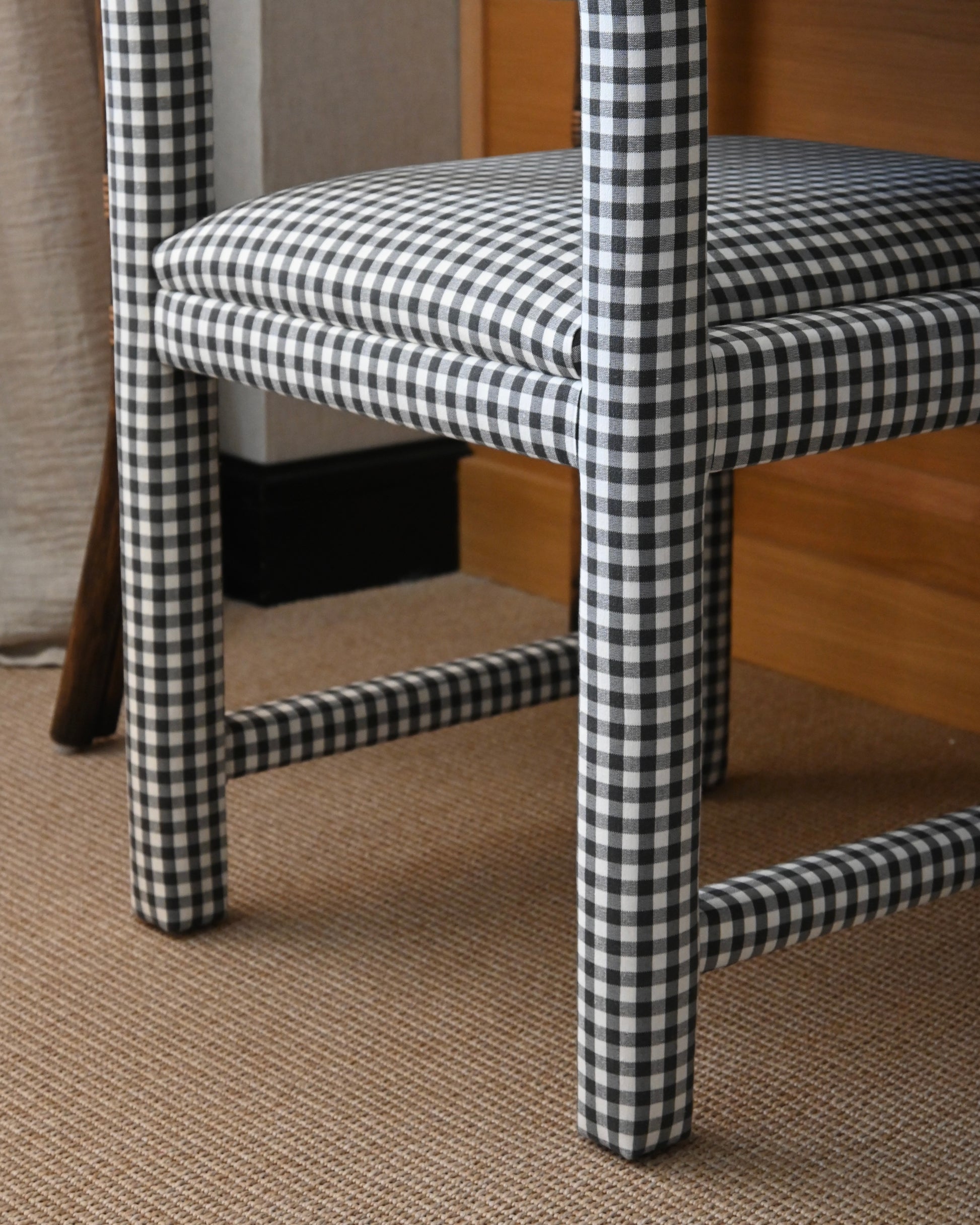 Silla Arlanza cuadro vichy