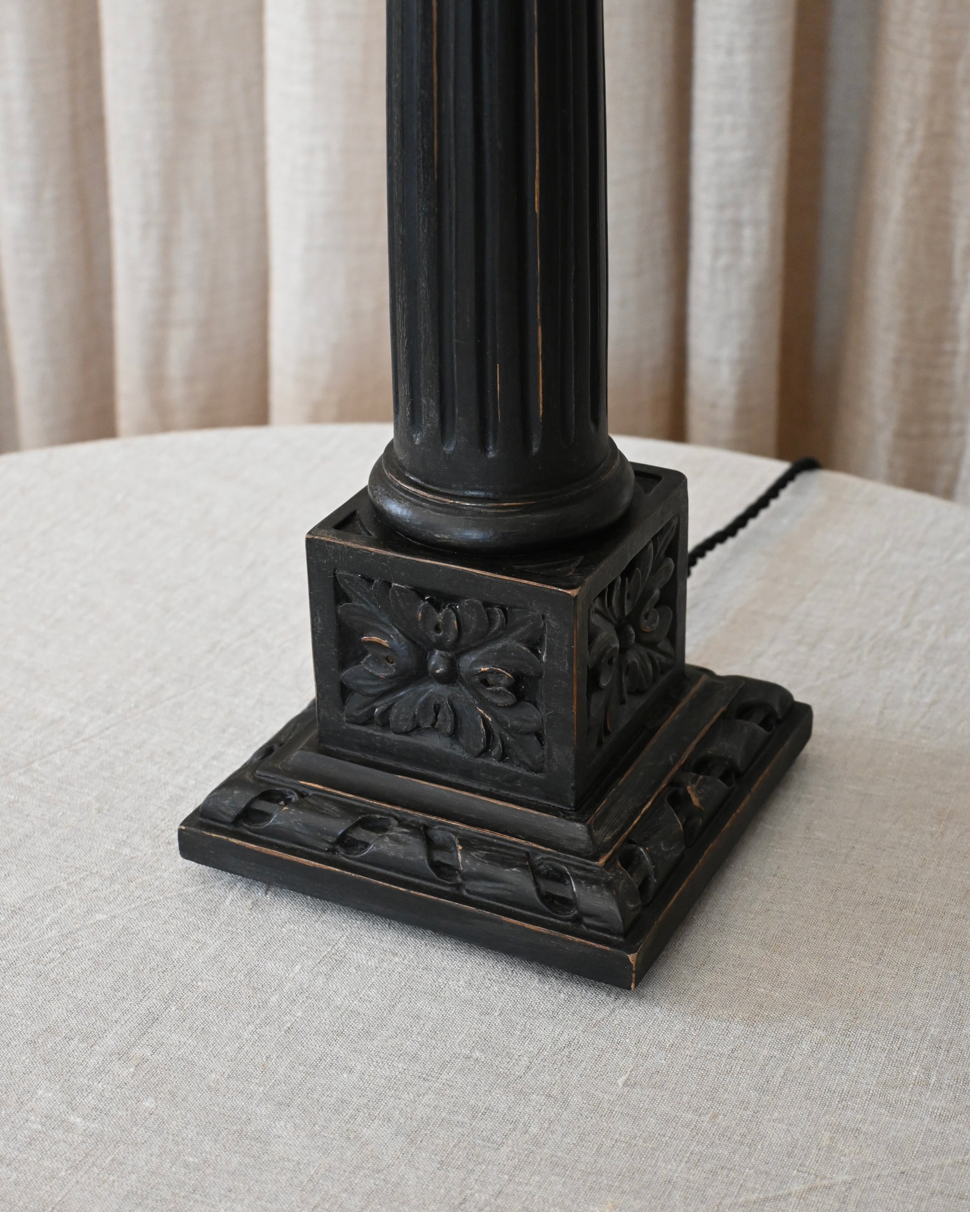 Lámpara Antigua estilo columna