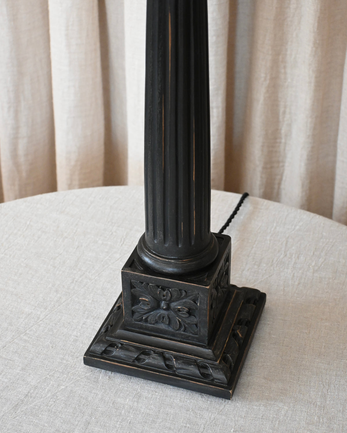 Lámpara Antigua estilo columna