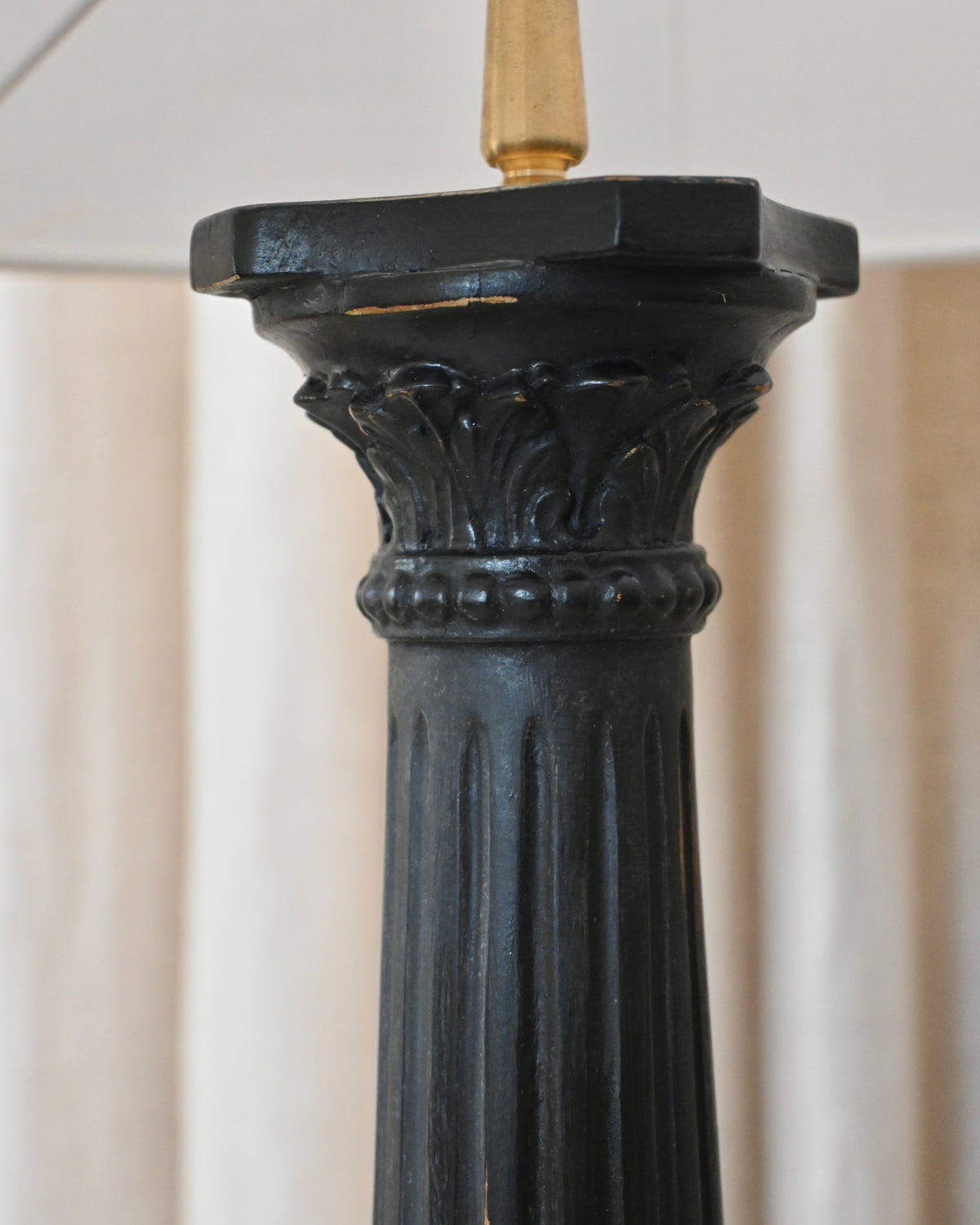 Lámpara Antigua estilo columna