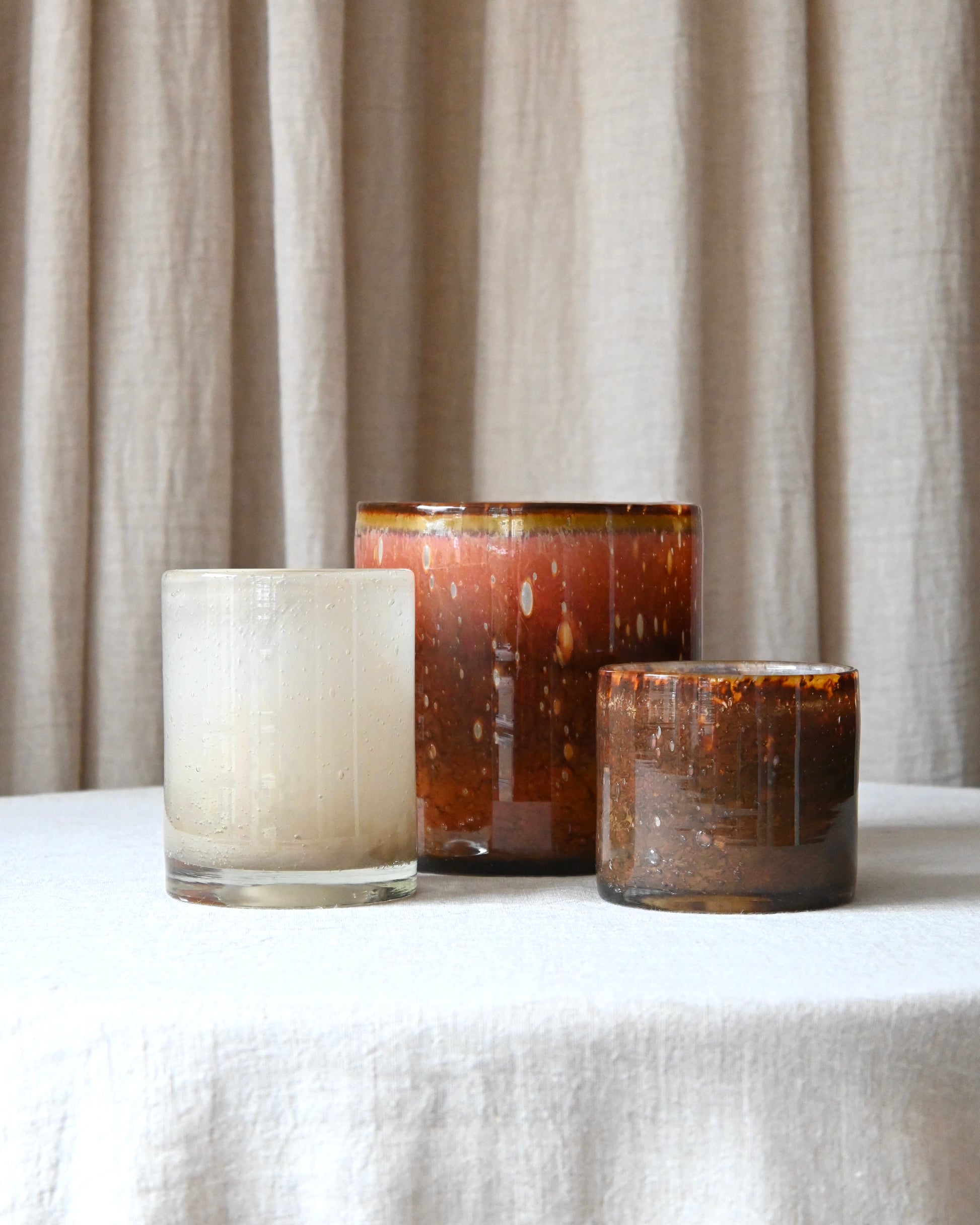 HENRY DEAN - Cylinder M Beige Bubbles