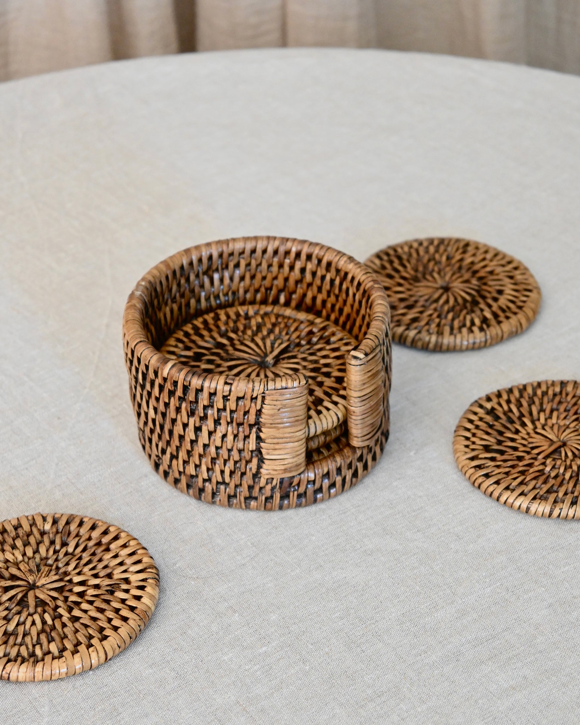 Posavasos de ratán Kora