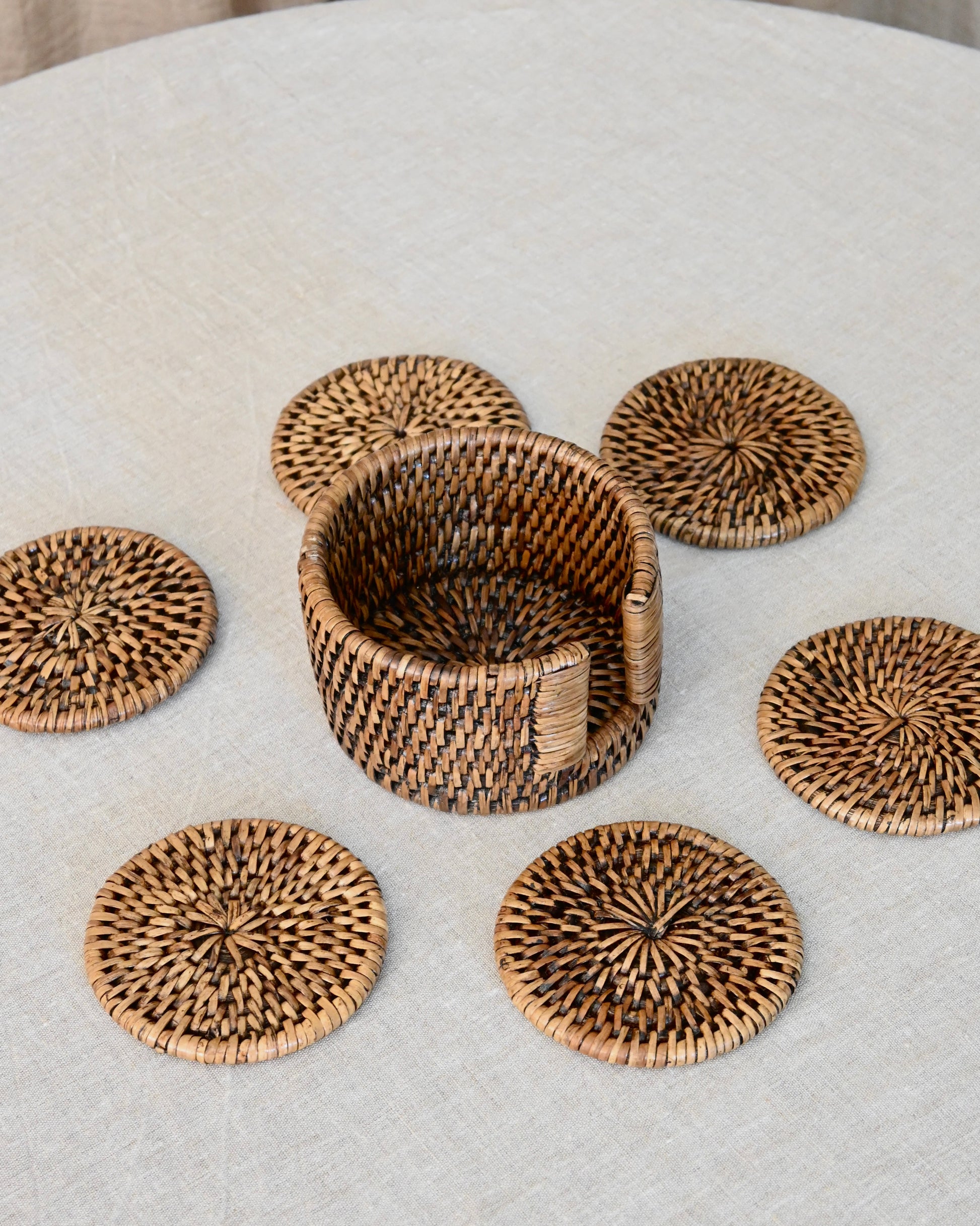 Posavasos de ratán Kora