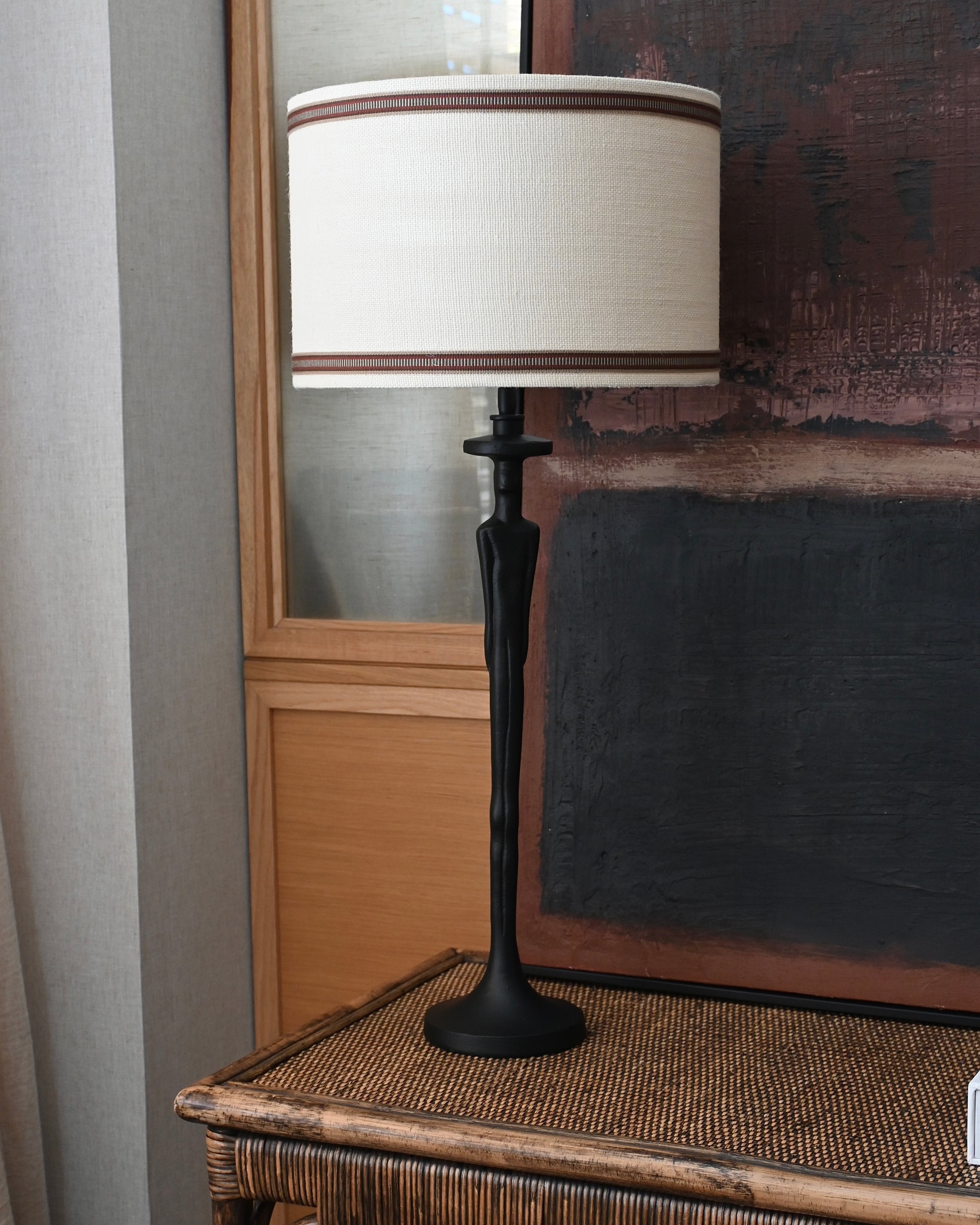 Base lampara mesa Giacometti 62cm h